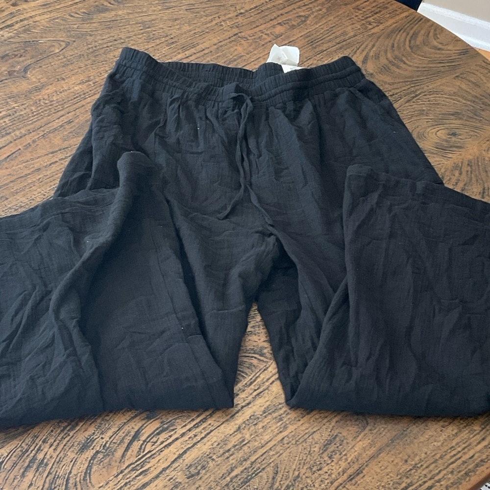 Style & Co. Charcoal Elastic Waist Pants